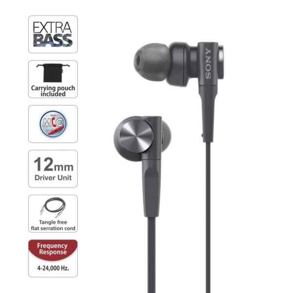 Sony Wired Extra Bass in-Ear Headphones