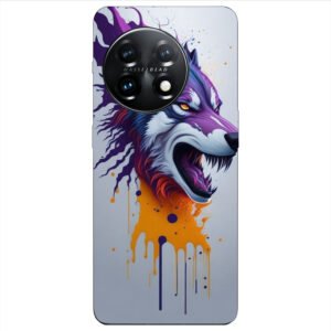 OnePlus 11 Customised Grafiti Wolf Backcover