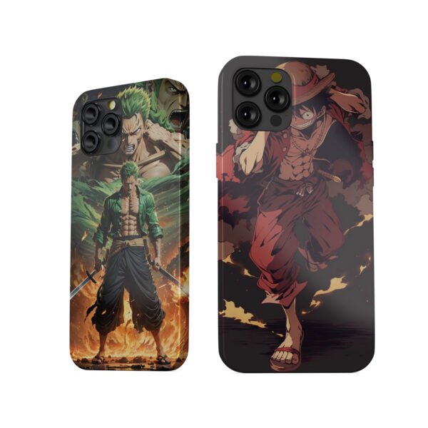 Luffy iPhone backcover with Gomu Gomu no Pistol design