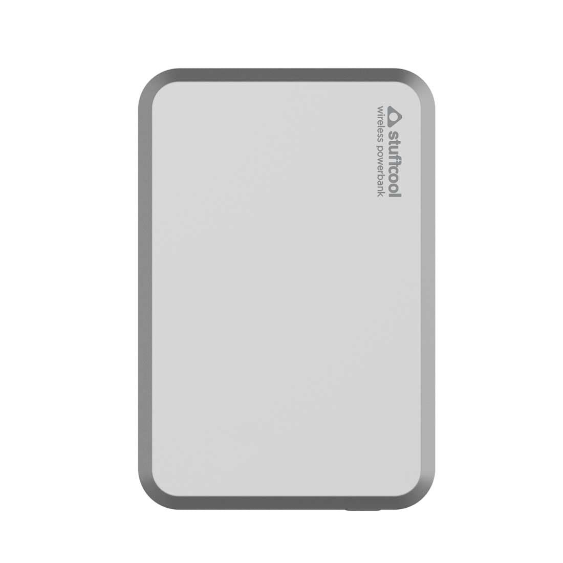 Stuffcool Click 5000mAh Power Bank Made in India Magnetic Wireless Powerbank with 18W PD Fast Charing - Grey - Image 8