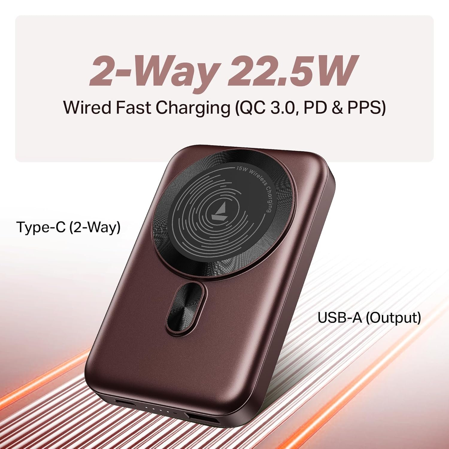 Boat EnergyShroom PB331 10000mAh Powerbank - Image 2